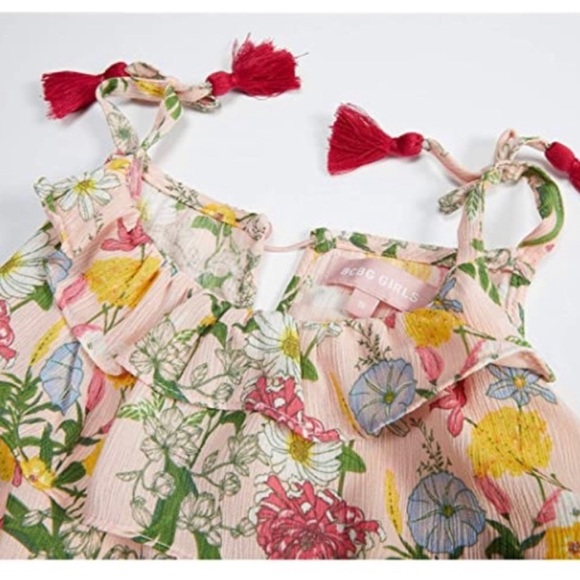 BCBG GIRLS One piece floral jumpsuit 14 - Picture 1 of 9